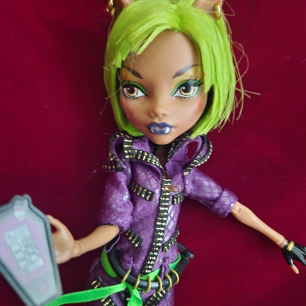 Monster High Clawdeen Wolf Dawn Of The Dance Doll - Out Of Box